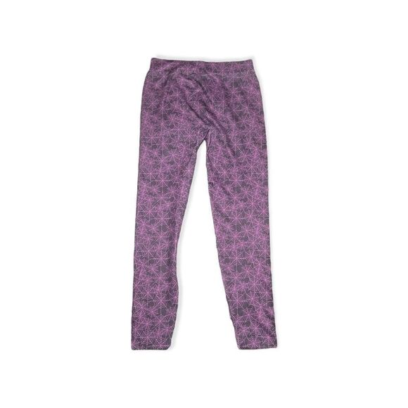 Halloween spiderweb purple leggings - Picture 2 of 8